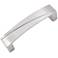 Trumbull Satin Nickel Metal 4 1/4" Wide Cabinet Pull