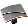 Trumbull Valencia Bronze 1 1/2"W Rectangular Cabinet Knob