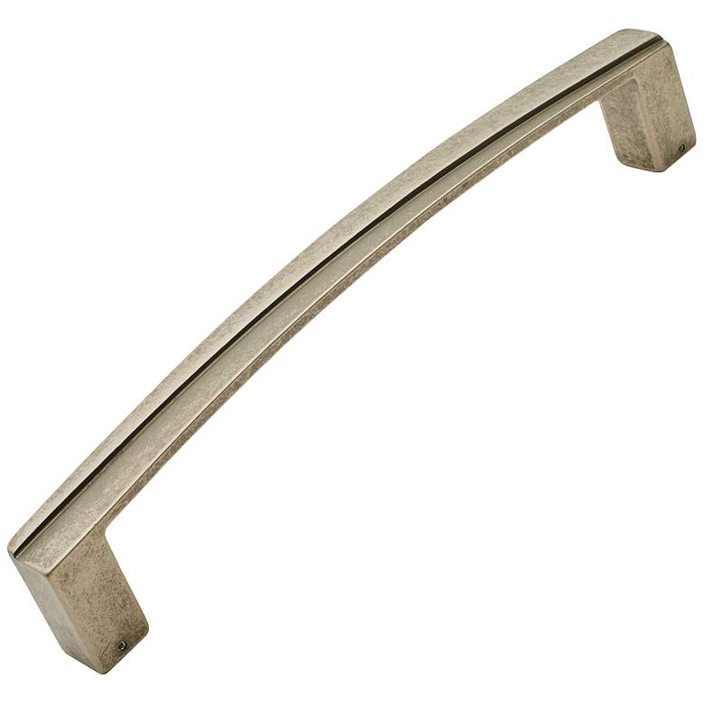 Image 1 Trumbull Weathered Nickel Metal 13" Wide Appliance Pull