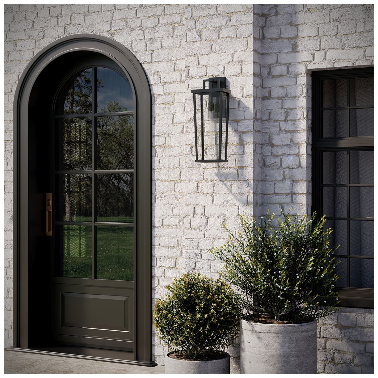 Image 3 Tryon Collection One-Light Large Outdoor Wall Lantern more views