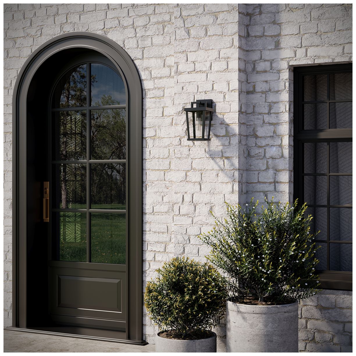 Image 3 Tryon Collection One-Light Small Outdoor Wall Lantern more views