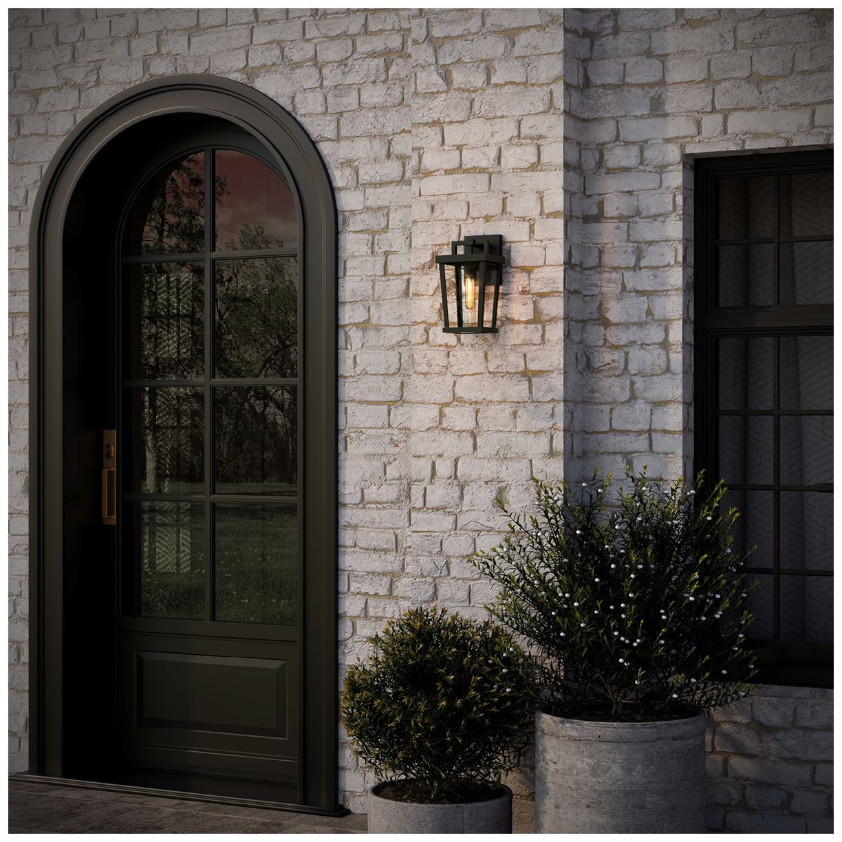 Image 5 Tryon Collection One-Light Small Outdoor Wall Lantern more views