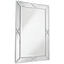 Tryon Silver 25" x 38" Beveled Wall Mirror in scene