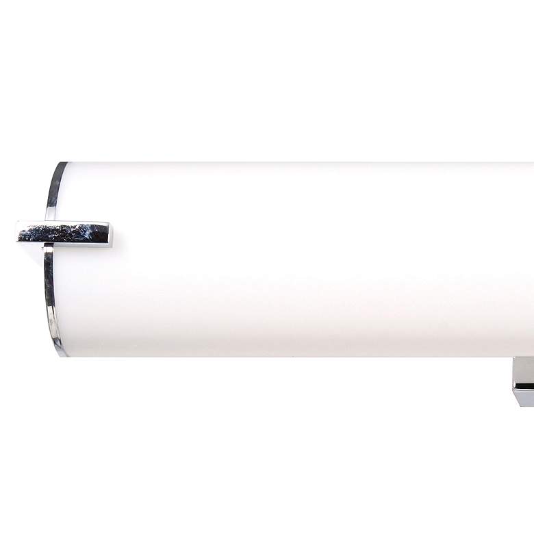 Image 2 Tube 24 1/2" Wide Chrome LED Bath Light more views