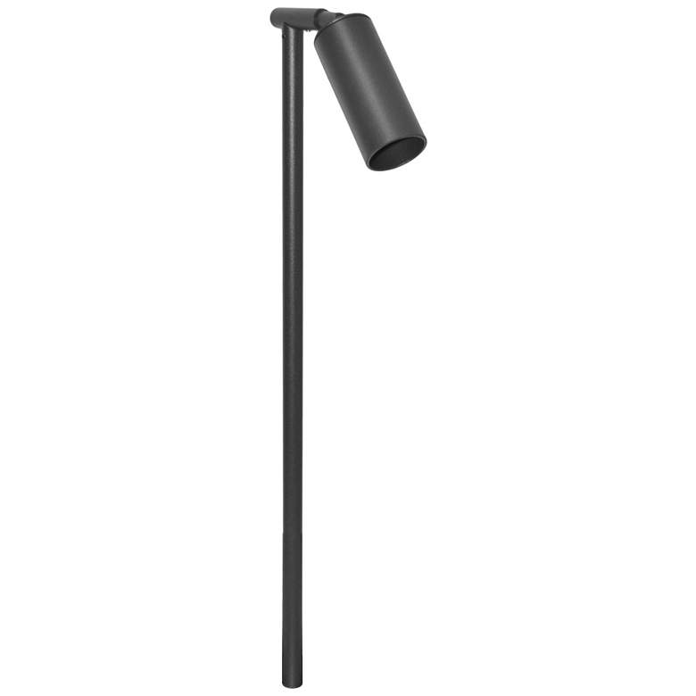 Image 1 Tube Shield Bullet 26" High Black Texture LED Path Light