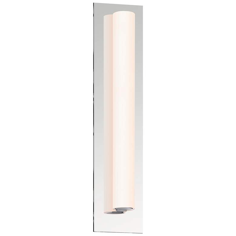 Image 1 Tubo Slim 21 inch High Polished Chrome LED Wall Sconce