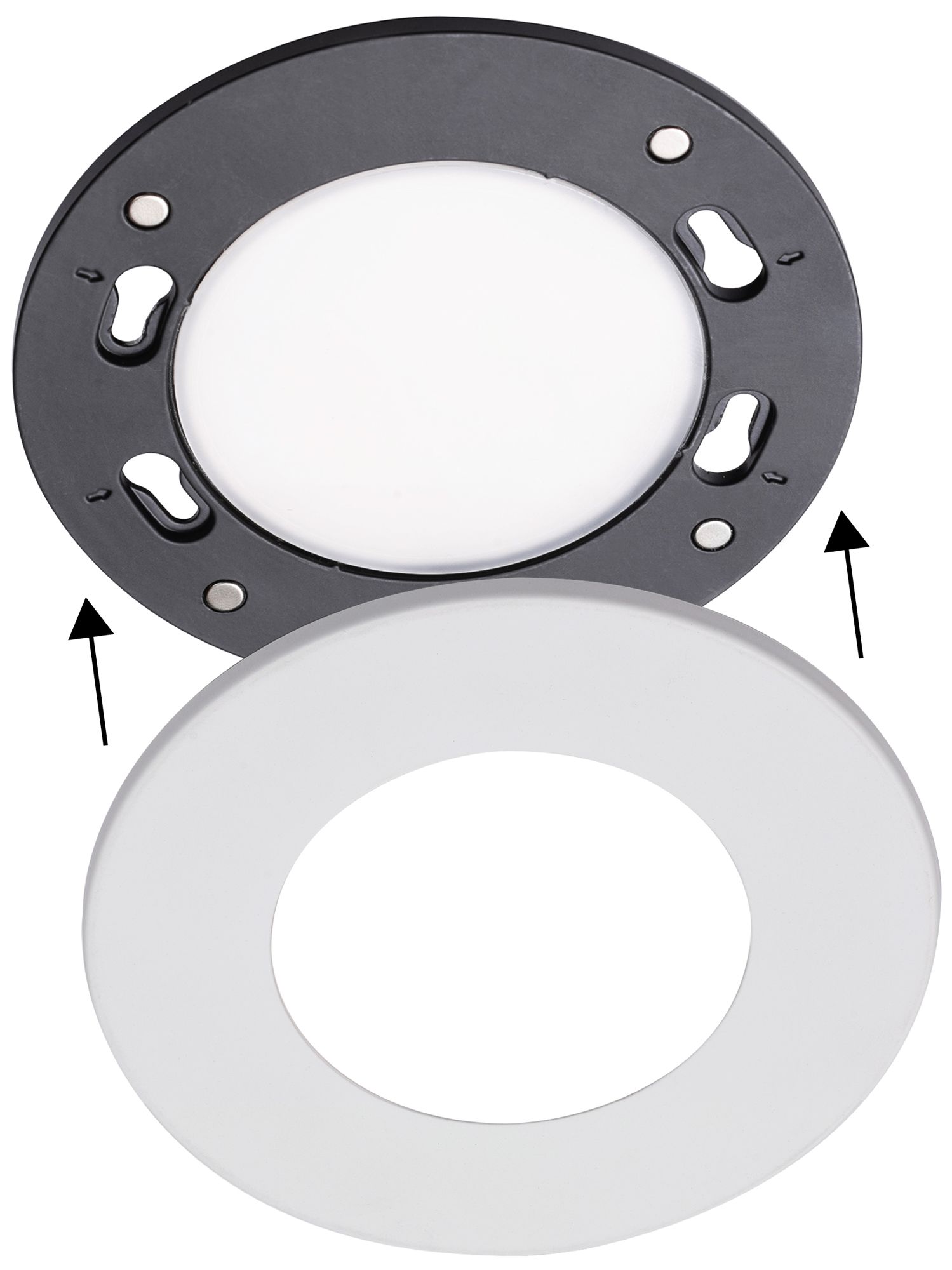Image 2 Tuck 14.38" Wide Steel Recessed Mounting Bracket more views