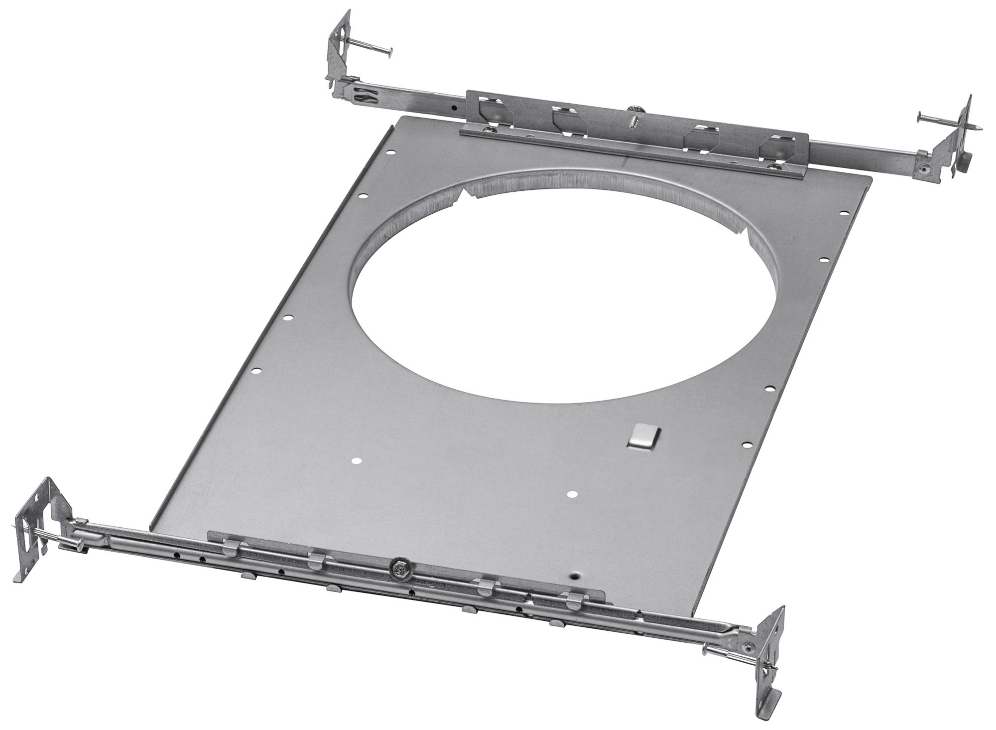 Image 2 Tuck 8.75" Wide White Steel LED Flush Mount more views