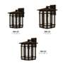 5_Tucker 14 3/4" High Oil-Rubbed Bronze Outdoor Wall Light more views