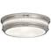 Tucker 15 3/4"W Polished Nickel Ceiling Light