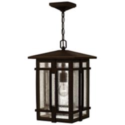 Tucker 17 1/2" High Oil Rubbed Bronze Outdoor Hanging Light