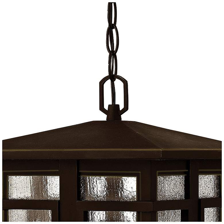 Image 5 Tucker 17 1/2" High Oil Rubbed Bronze Outdoor Hanging Light more views
