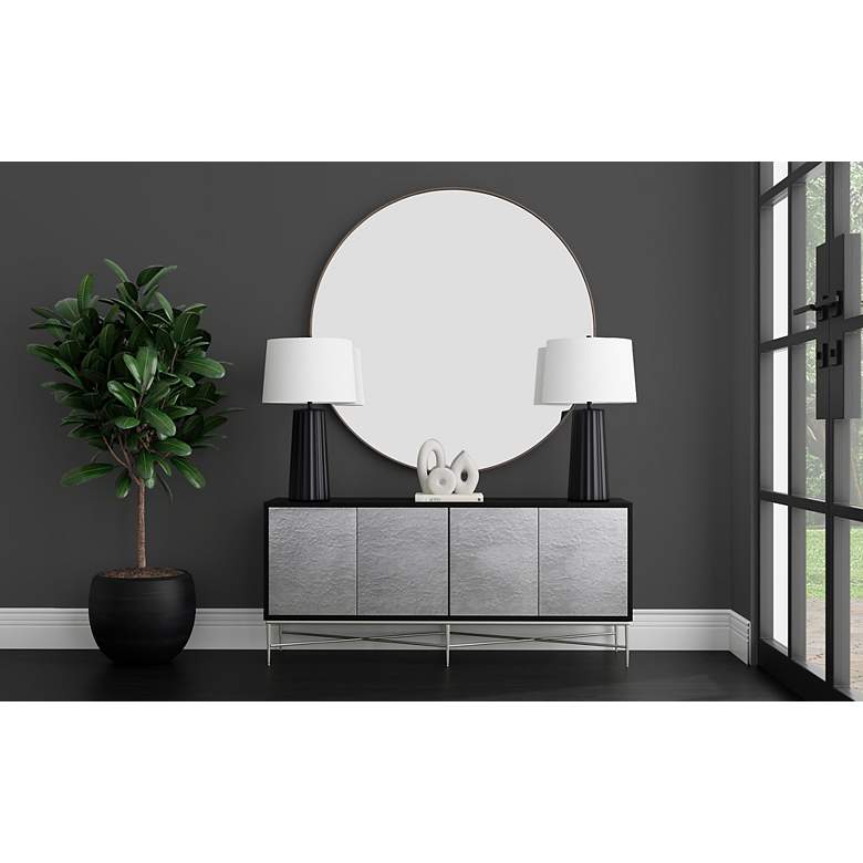 Image 3 Tucker 72" x 72" Gold Wall Mirror more views