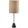 1_Tucker Antique Brass Metal Buffet Table Lamp