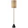 Tucker Antique Brass Metal Floor Lamp