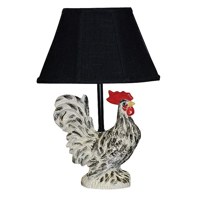 Image 1 Tucker Rooster Miniature Table Lamp