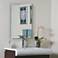 Tula 23 1/2" x 31 1/2" Novelty Frameless Bathroom Mirror