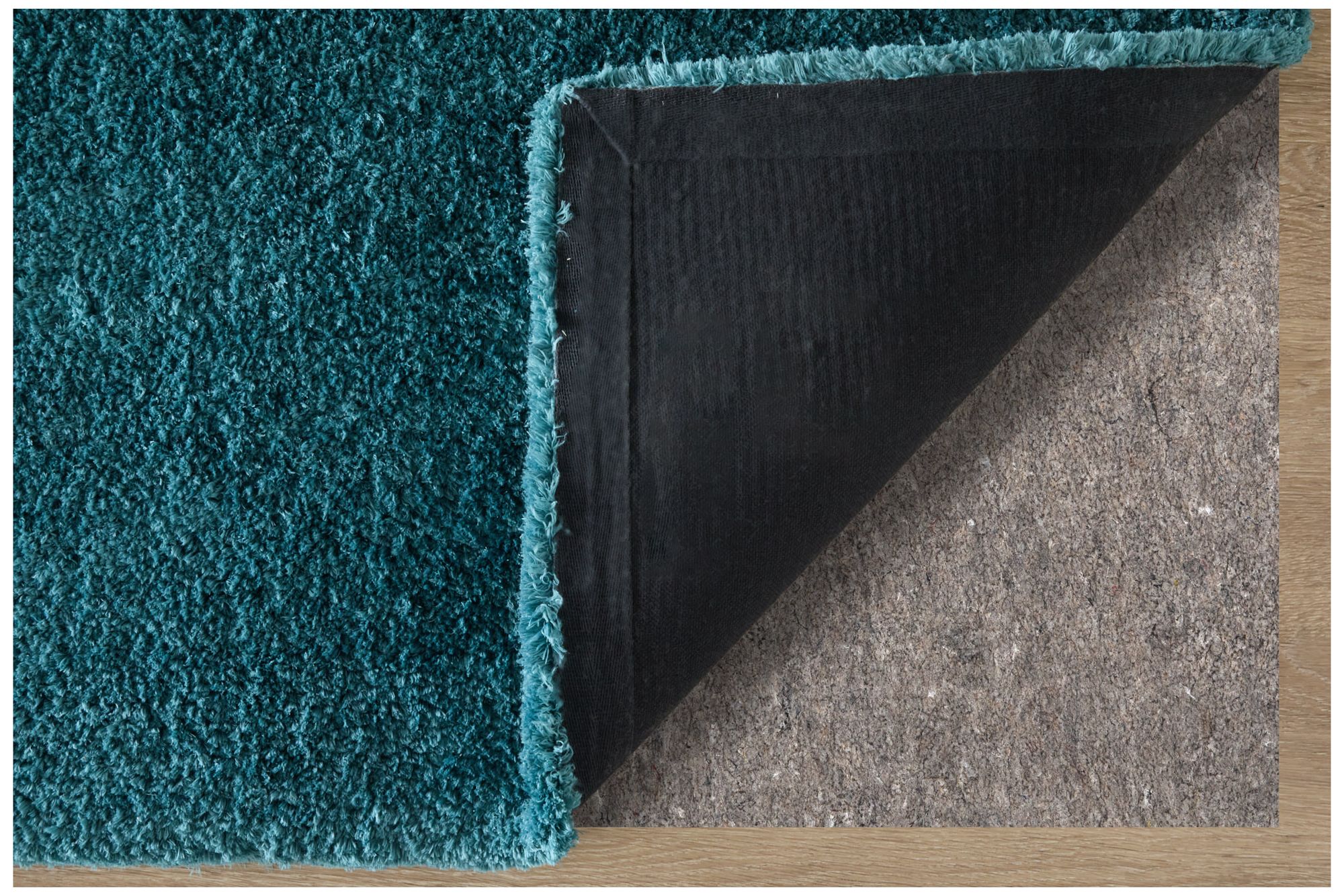 Image 4 Tula Solid Hand Tufted Blue Area Rug 8A98F 2' x 3' more views