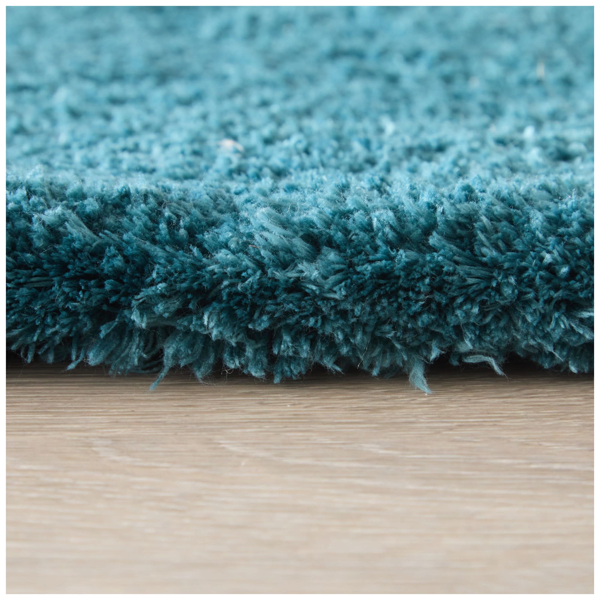 Tula Solid Hand Tufted Blue Area Rug 8A98F 2' x 3'