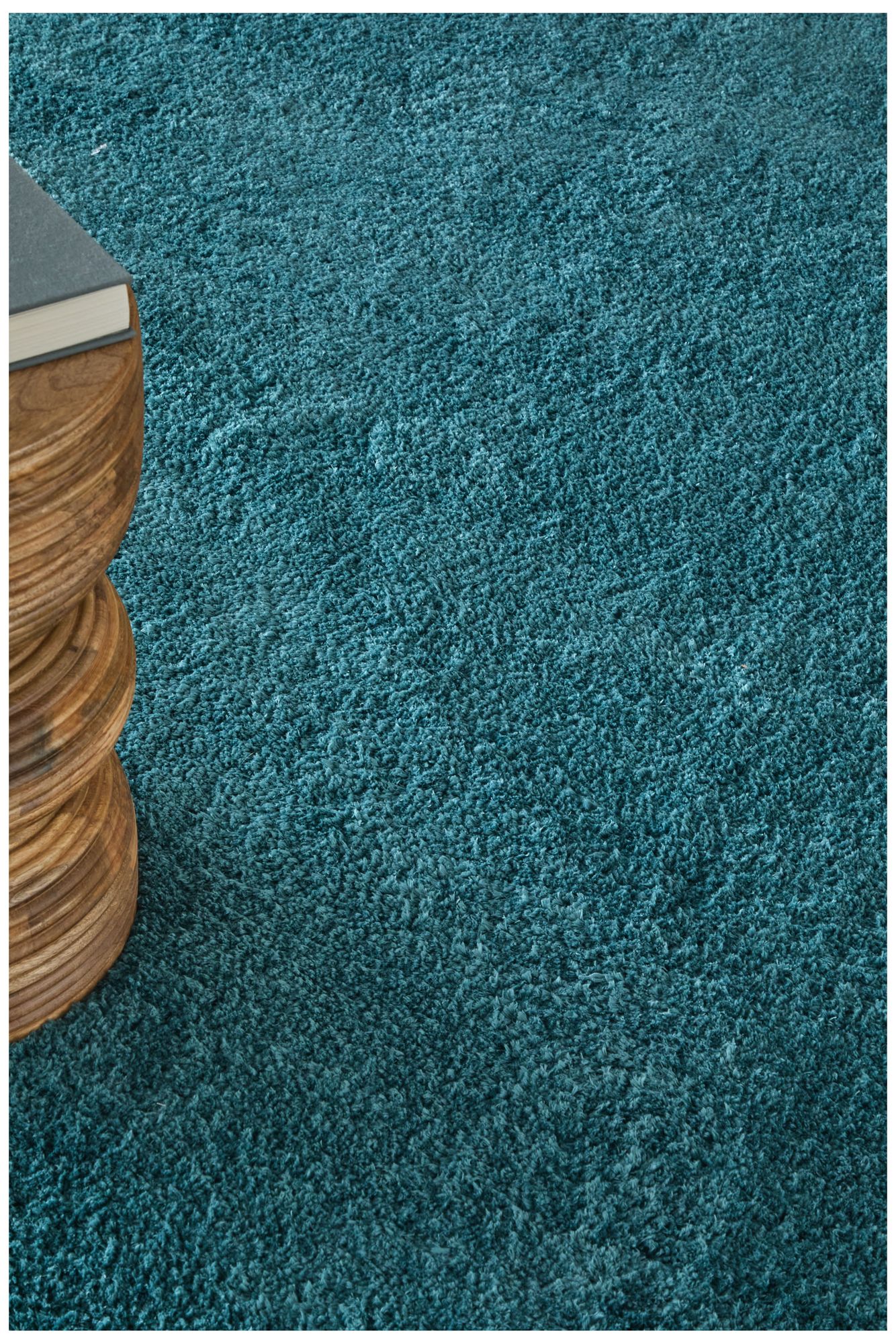 Image 2 Tula Solid Hand Tufted Blue Area Rug 8A98F 8' x 10' more views