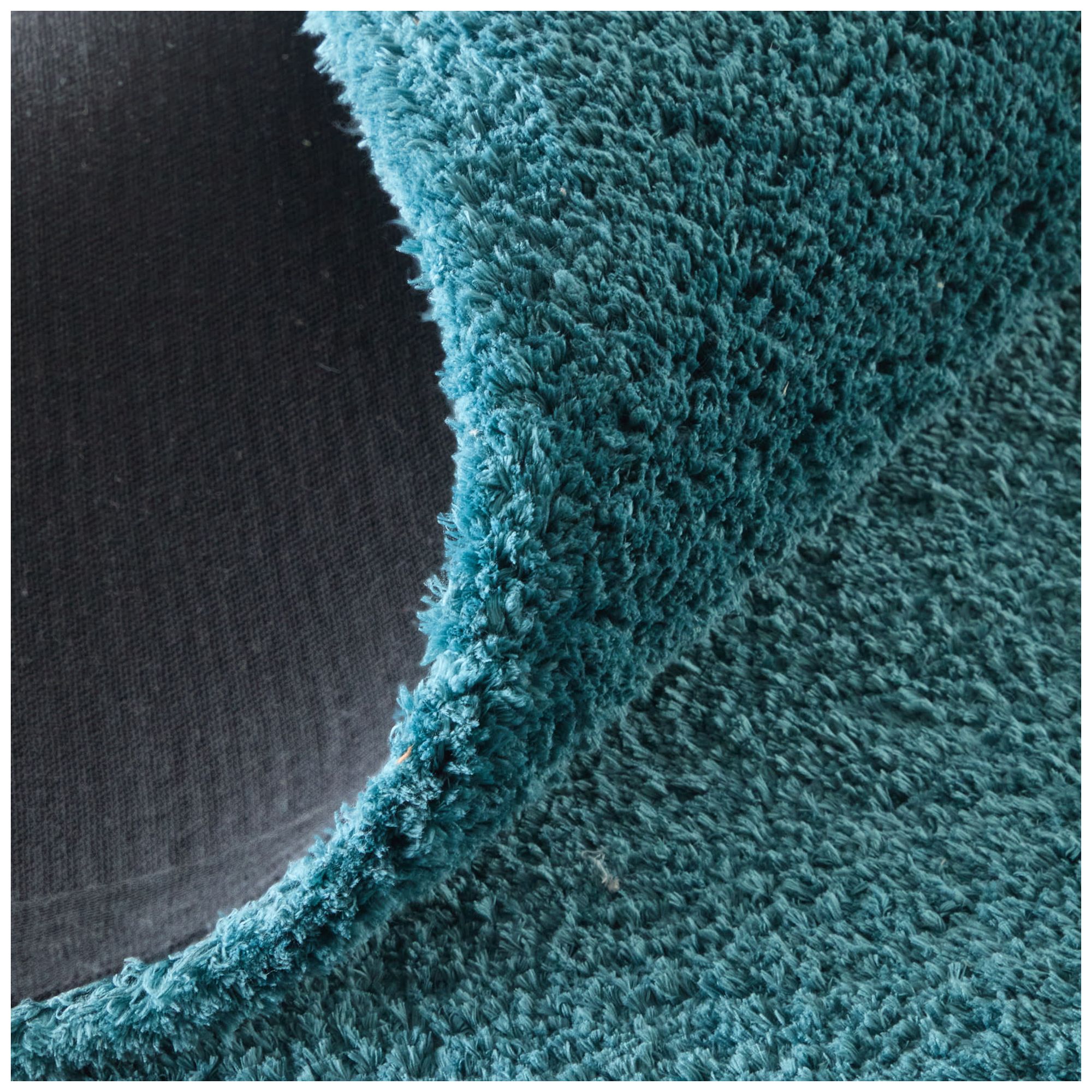 Image 7 Tula Solid Hand Tufted Blue Area Rug 8A98F 8' x 10' more views