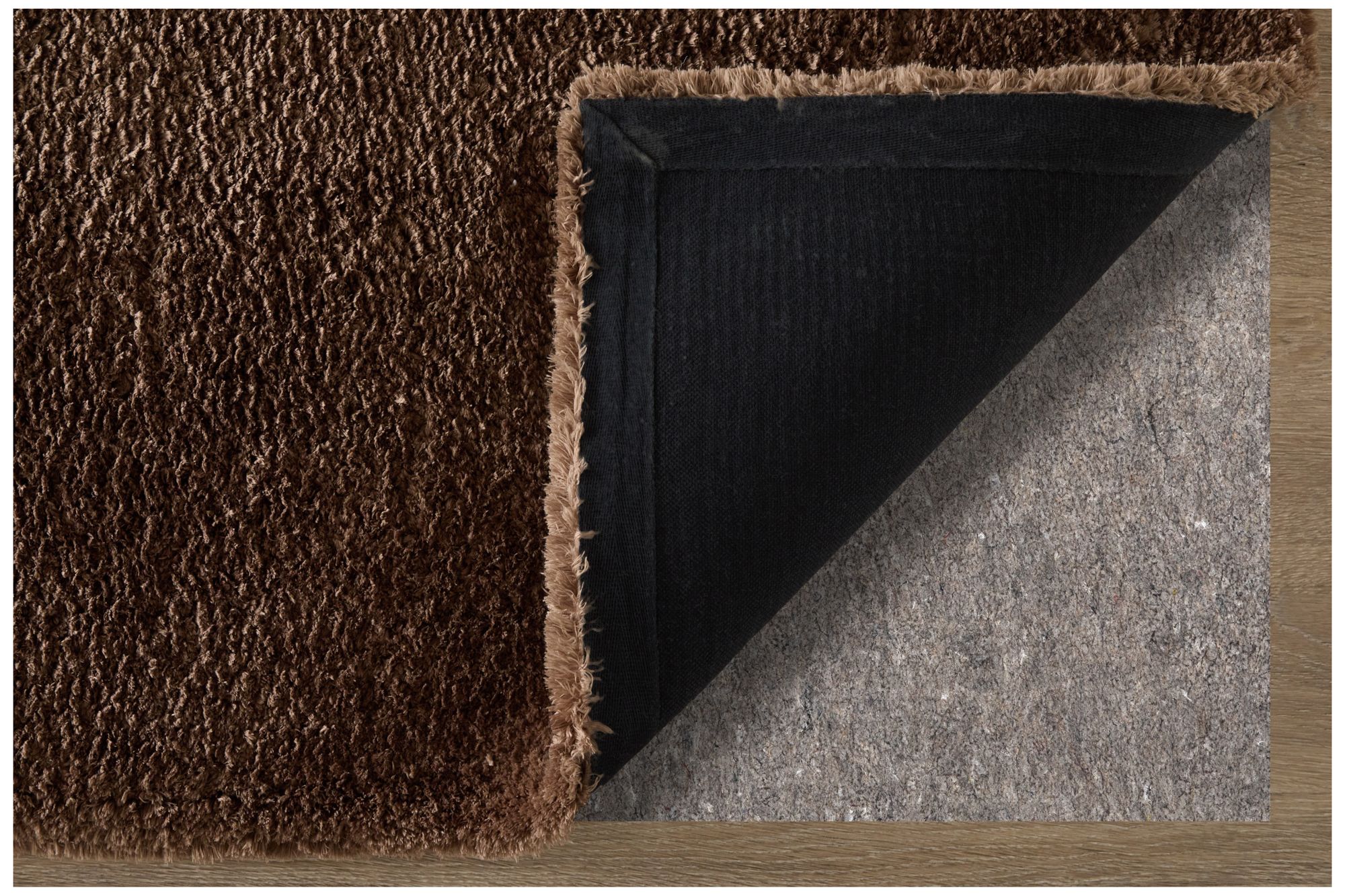 Image 4 Tula Solid Hand Tufted Brown Area Rug 8A98F 2' x 3' more views