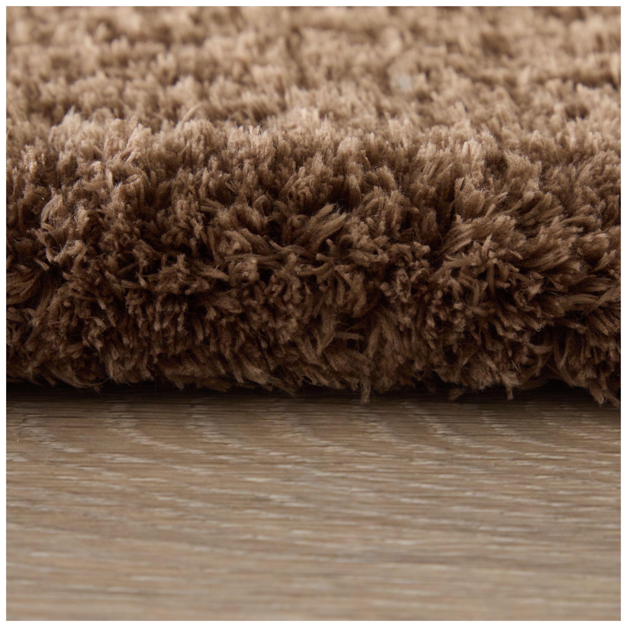 Tula Solid Hand Tufted Brown Area Rug 8A98F 4' x 6'