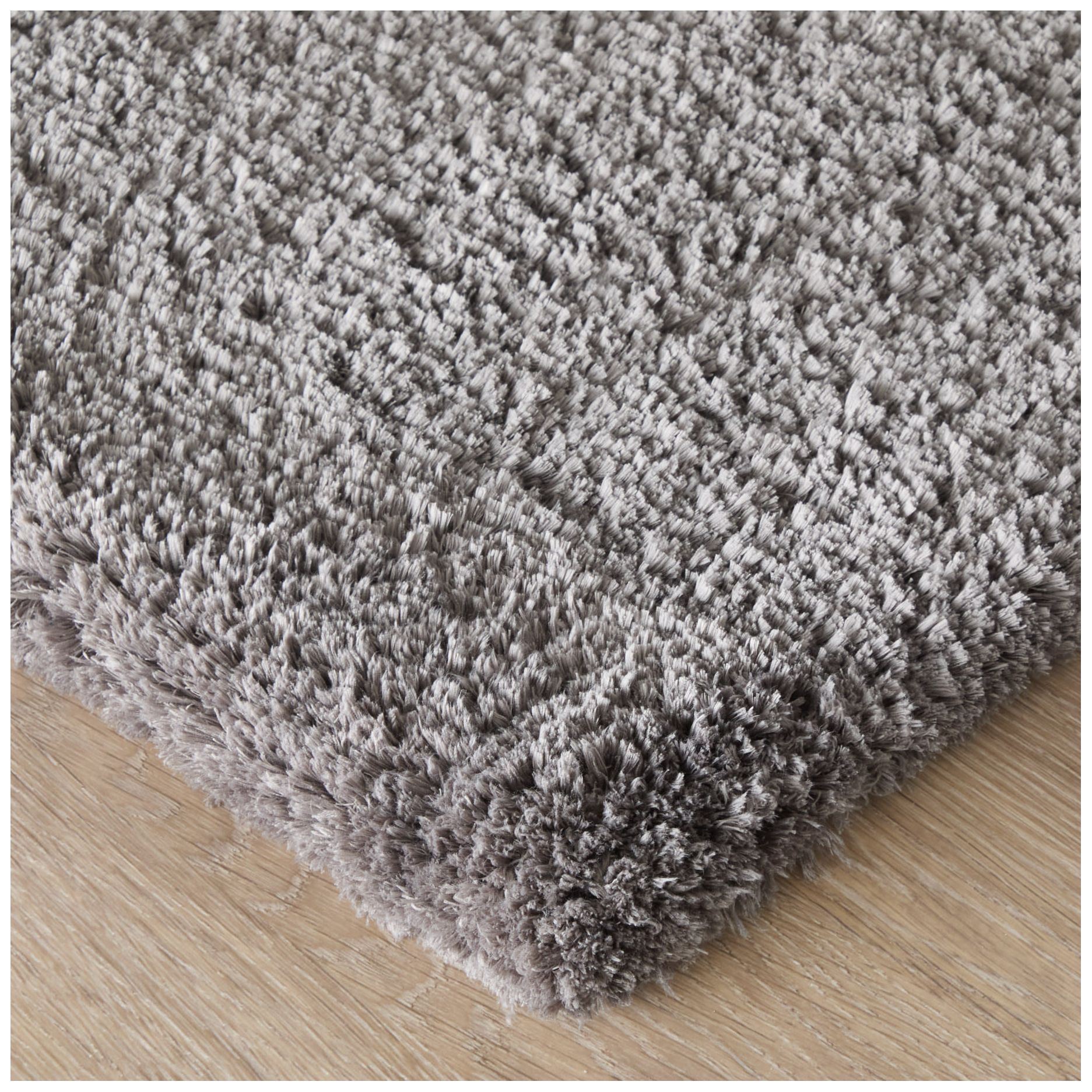 Image 3 Tula Solid Hand Tufted Gray Area Rug 8A98F 2'-6" x 8' more views