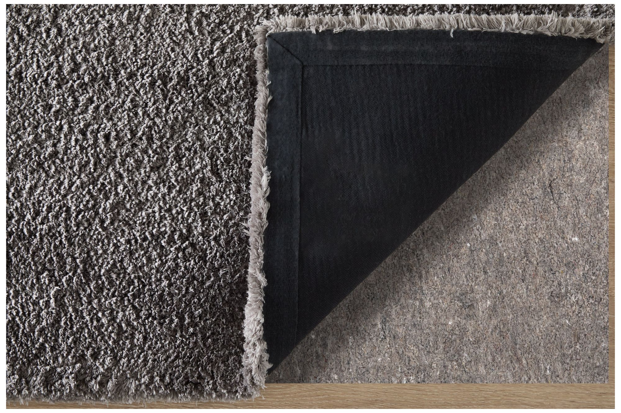 Image 4 Tula Solid Hand Tufted Gray Area Rug 8A98F 2' x 3' more views