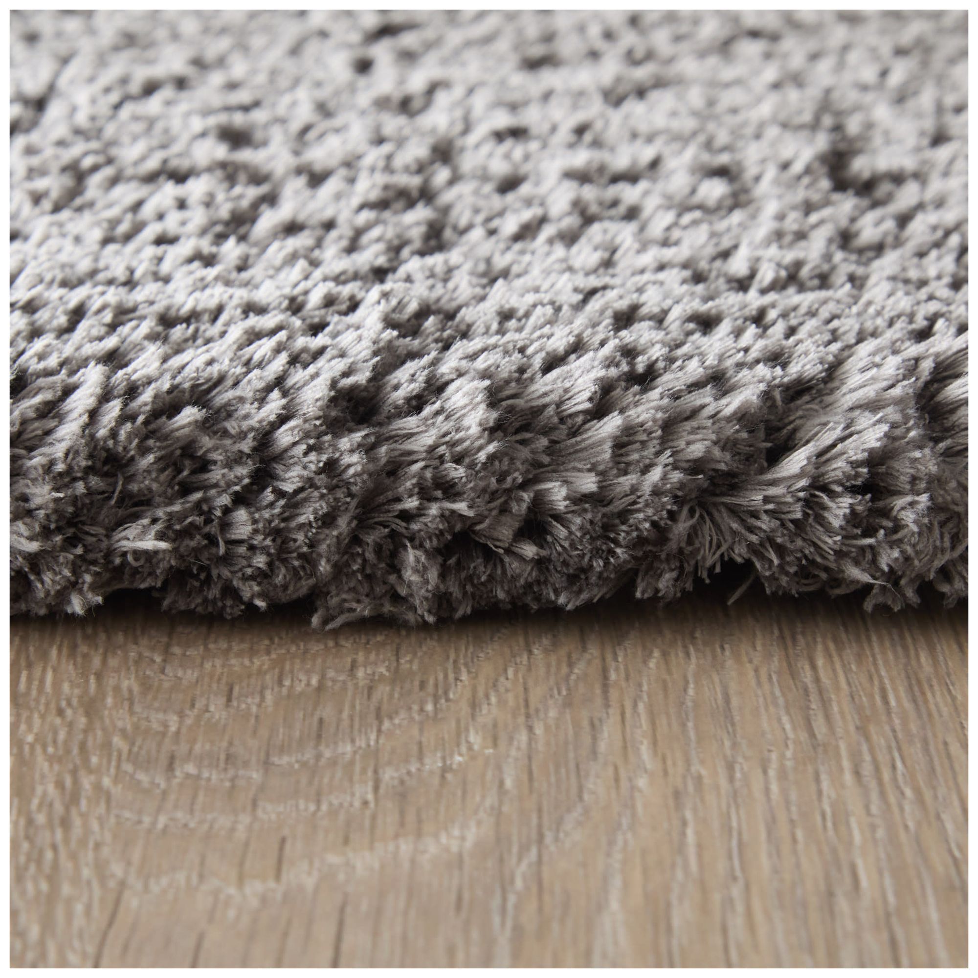 Tula Solid Hand Tufted Gray Area Rug 8A98F 4' x 6'