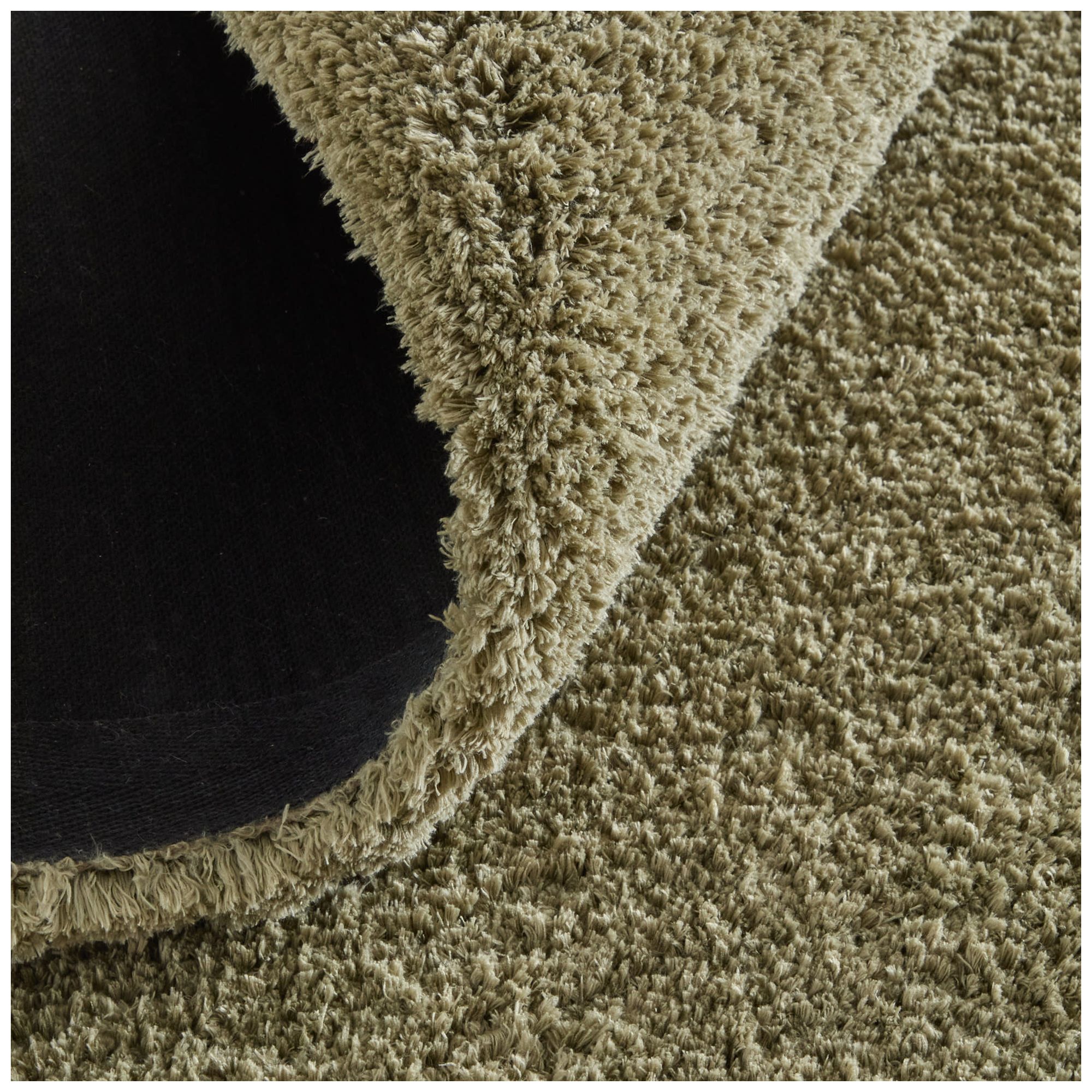Image 7 Tula Solid Hand Tufted Green Area Rug 8A98F 5' x 8' more views