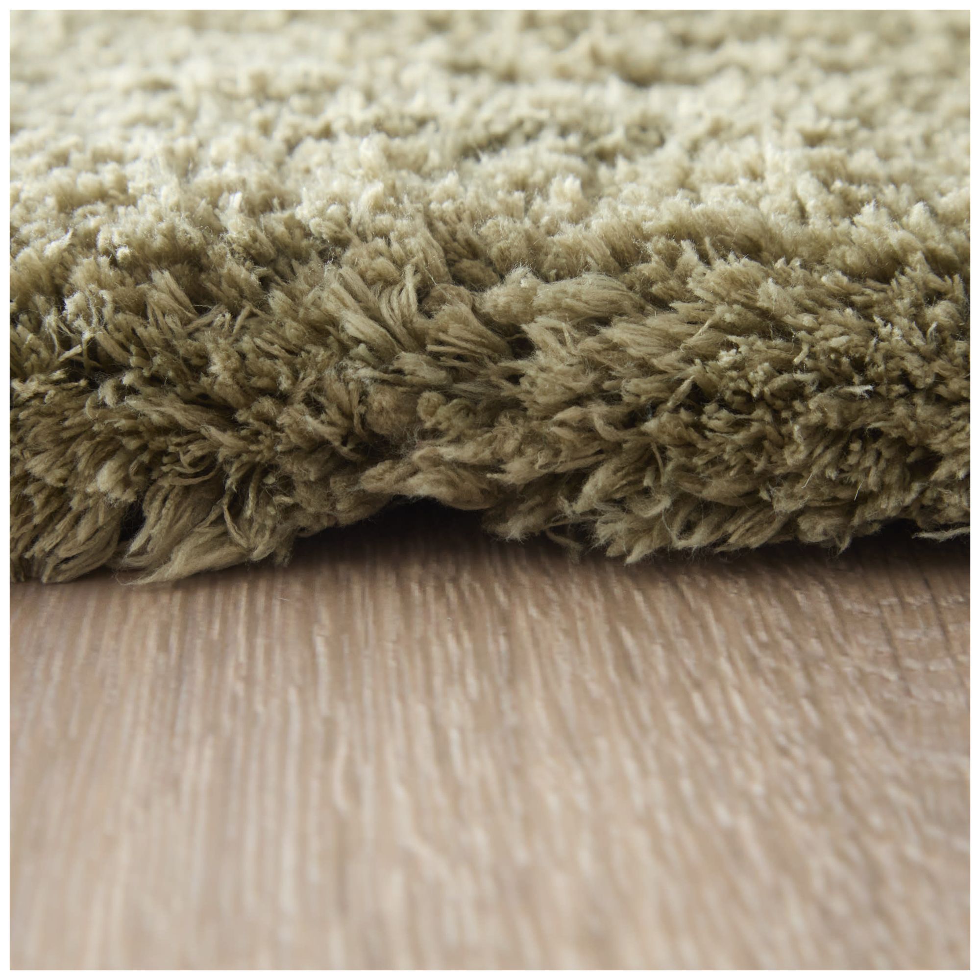 Tula Solid Hand Tufted Green Area Rug 8A98F 5' x 8'