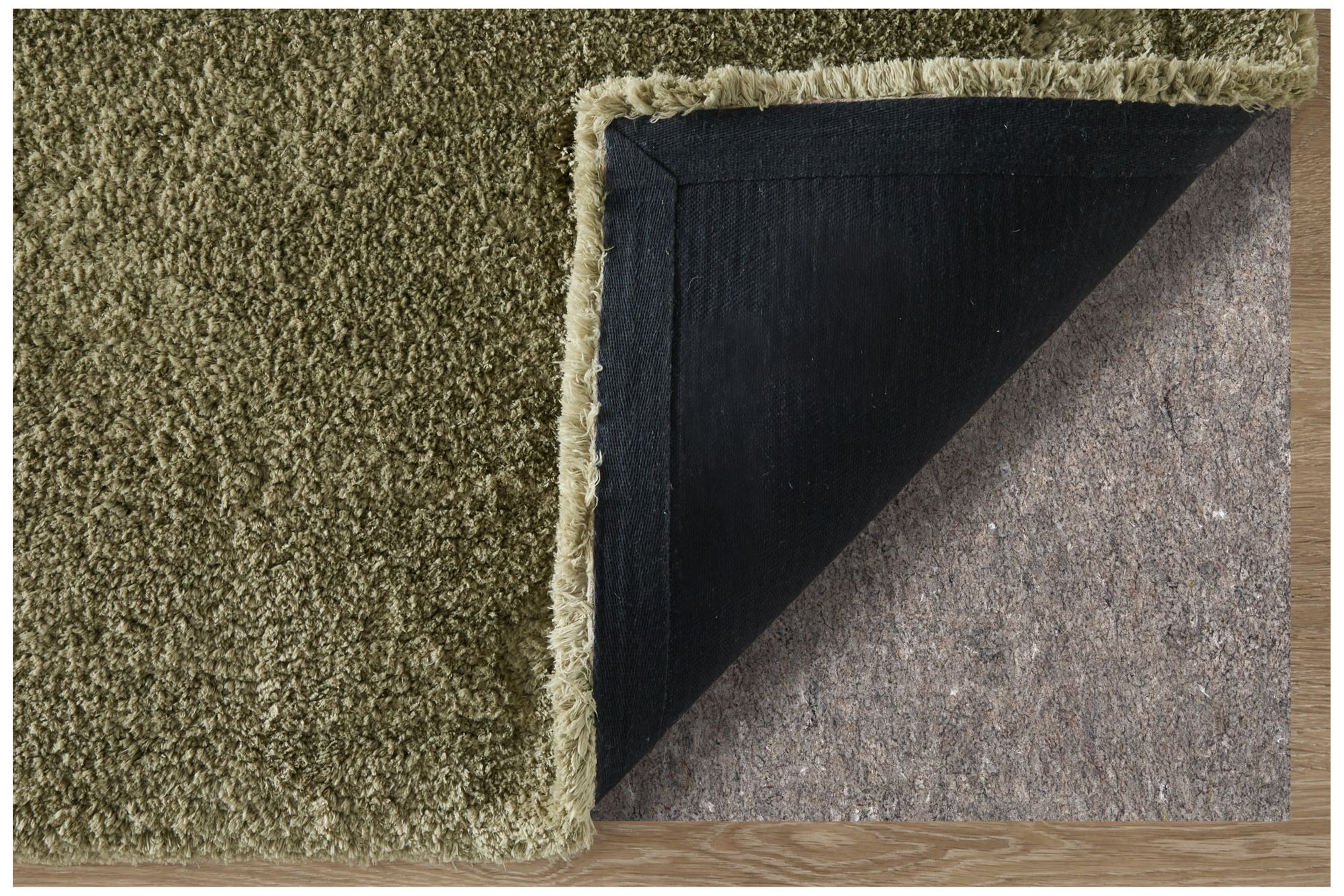 Image 4 Tula Solid Hand Tufted Green Area Rug 8A98F 8' x 10' more views