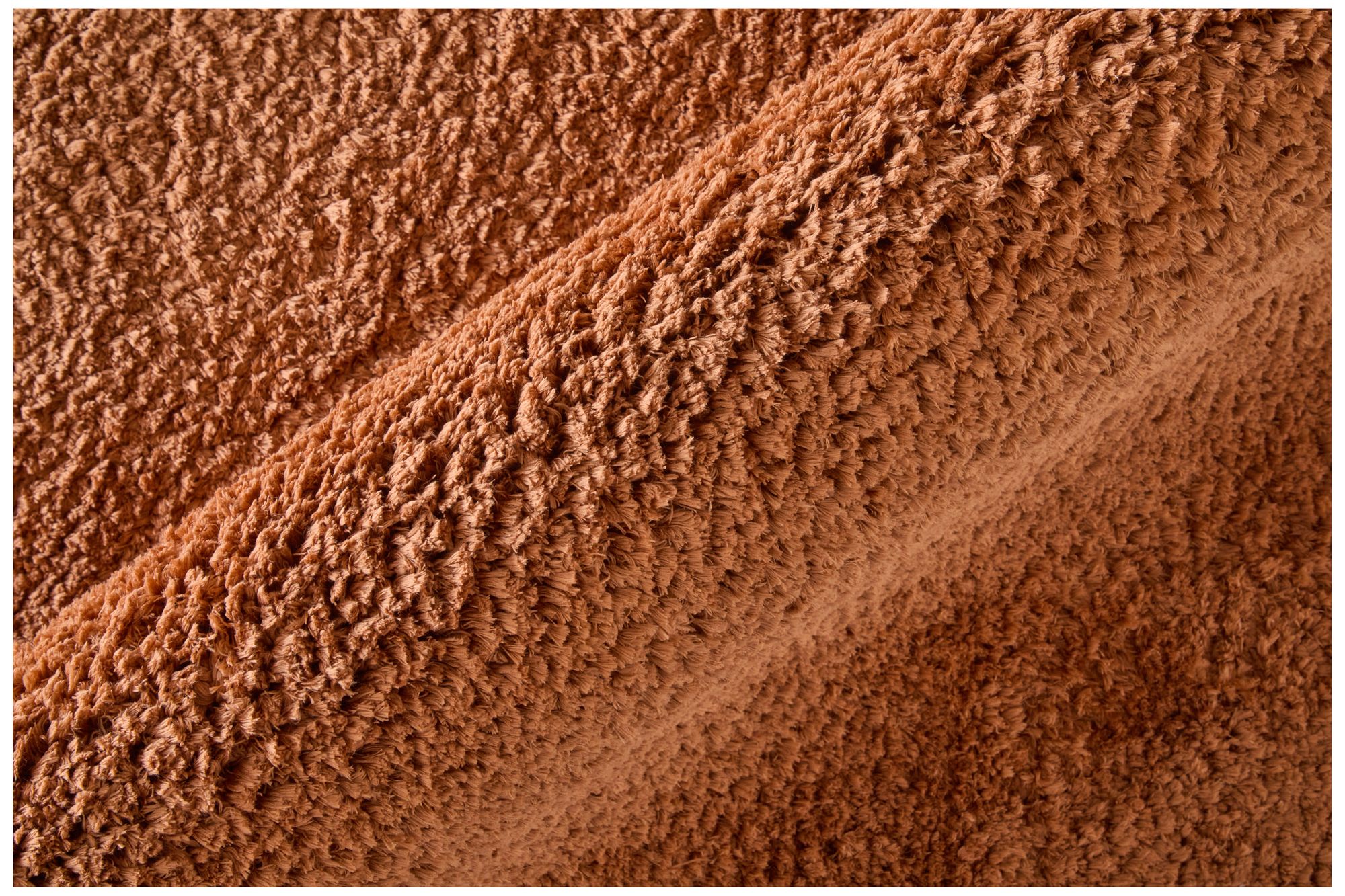 Image 5 Tula Solid Hand Tufted Orange Area Rug 8A98F 2' x 3' more views