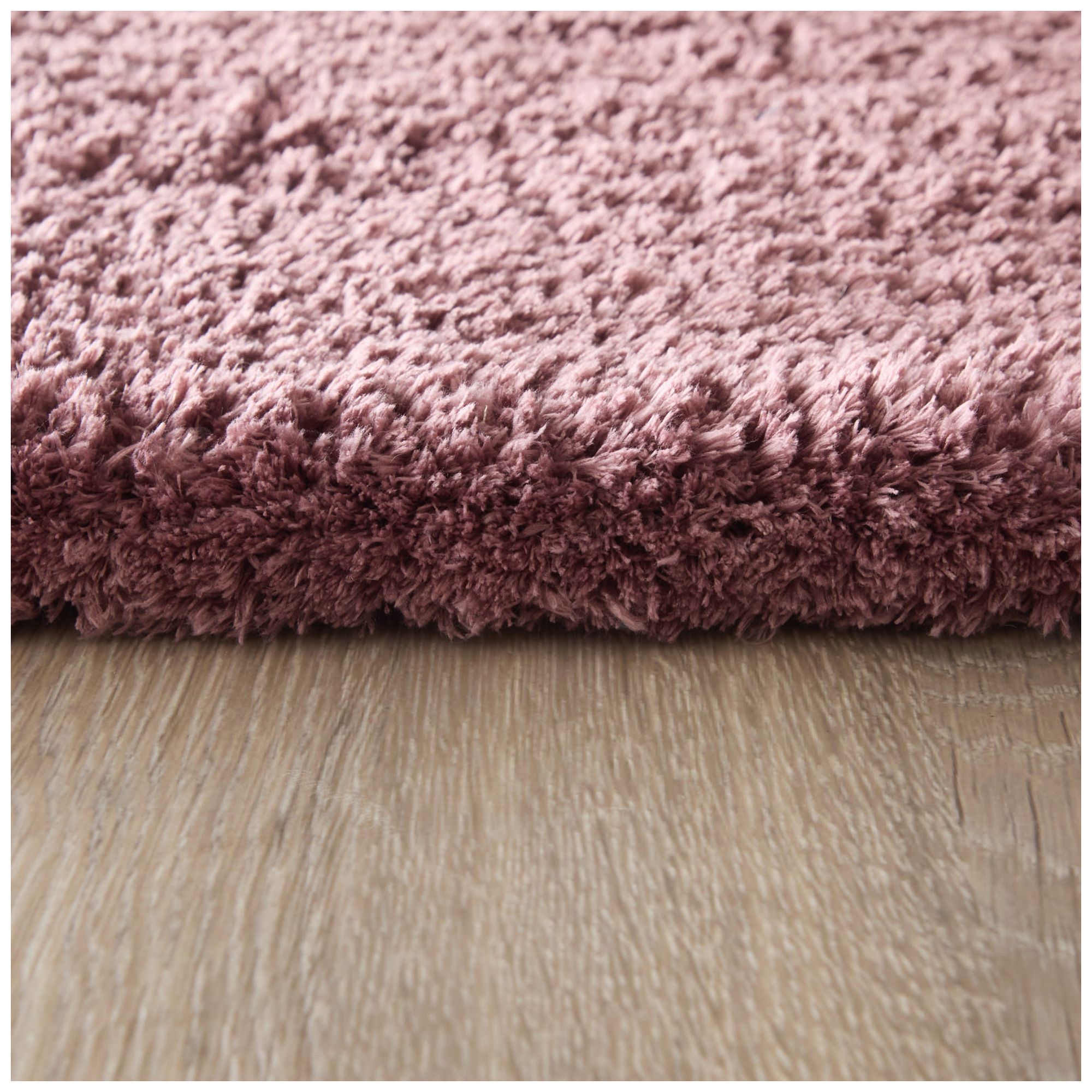 Tula Solid Hand Tufted Purple Area Rug 8A98F 2'-6" x 8'