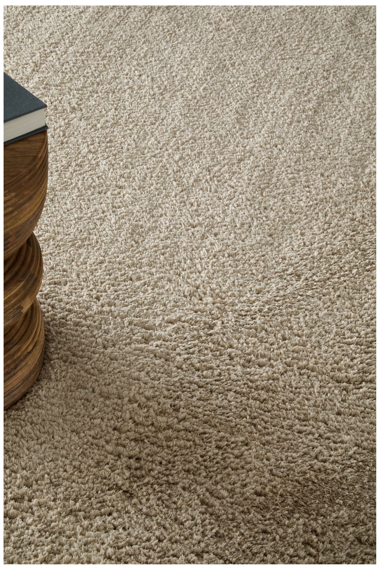 Image 2 Tula Solid Hand Tufted Tan Area Rug 8A98F 8' x 10' more views