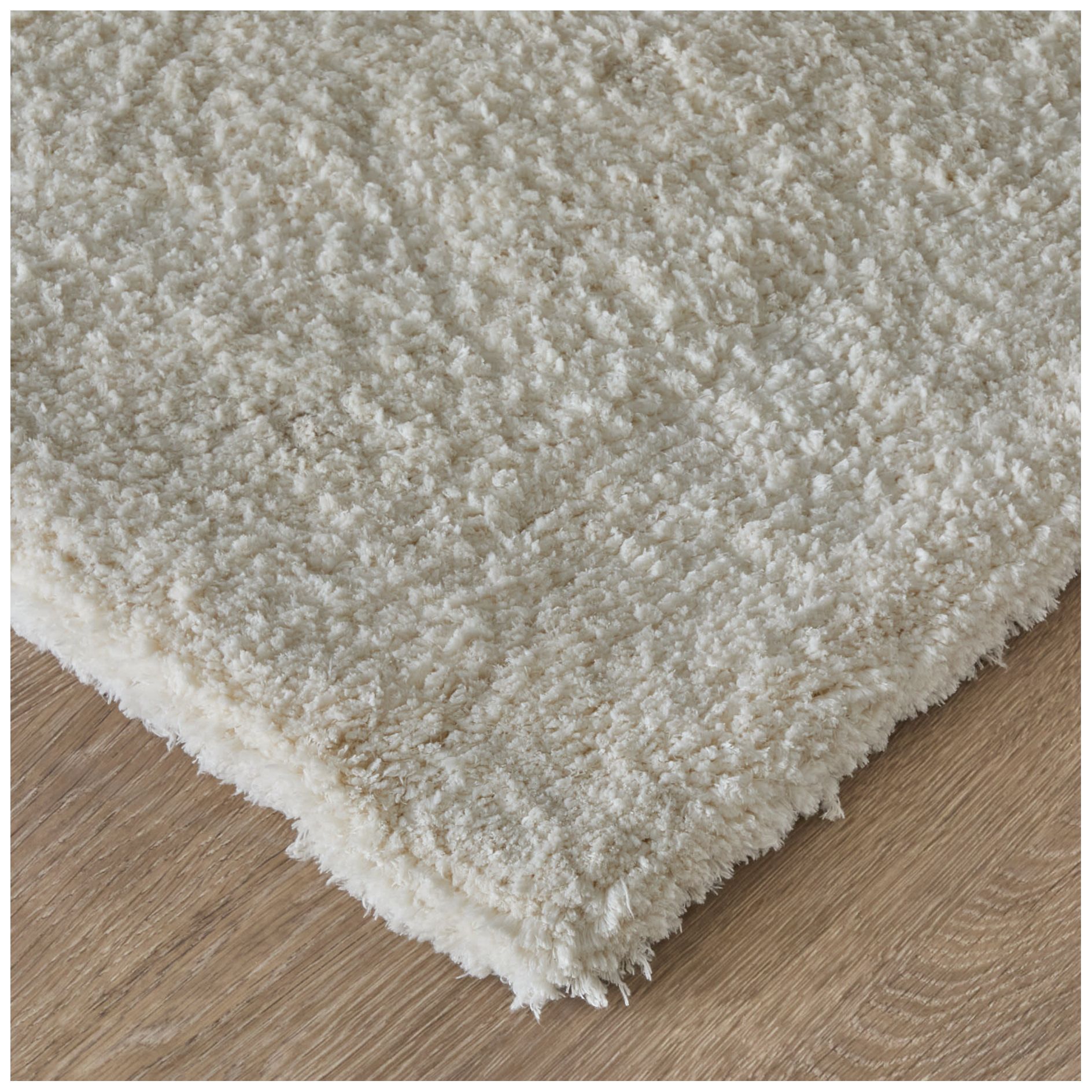 Image 3 Tula Solid Hand Tufted White Area Rug 8A98F 2'-6" x 8' more views