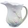 Tulip Green and Ivory Porcelain Creamer