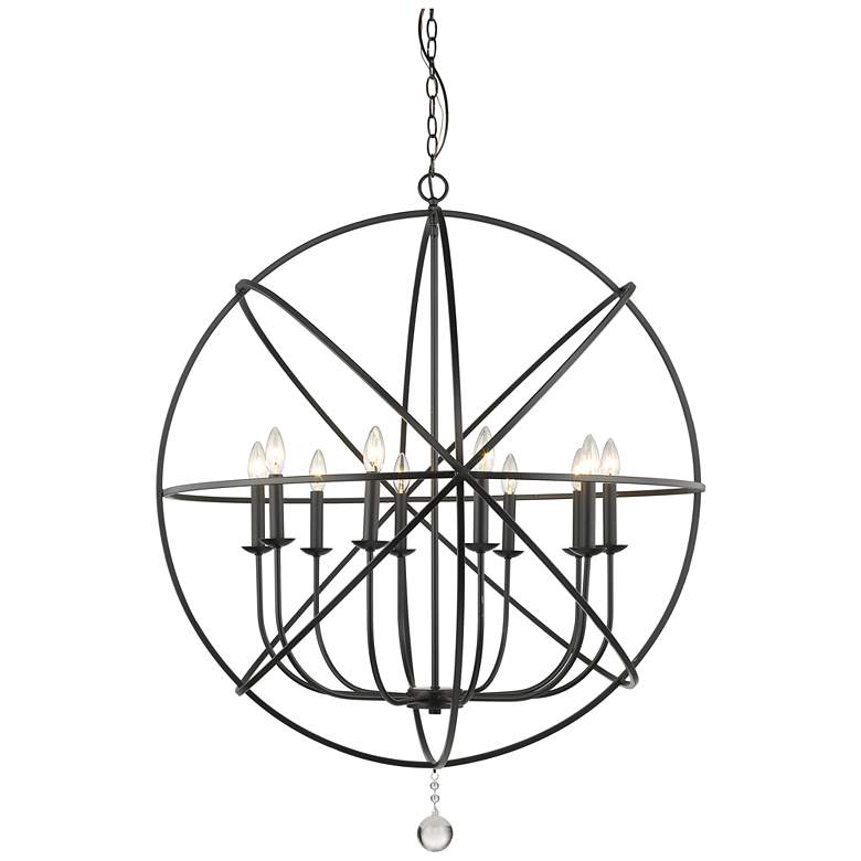 Image 1 Tull by Z-Lite Matte Black 10 Light Chandelier