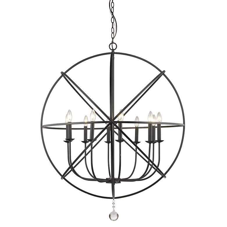 Image 4 Tull by Z-Lite Matte Black 10 Light Chandelier more views
