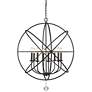 3_Tull by Z-Lite Matte Black 8 Light Chandelier more views