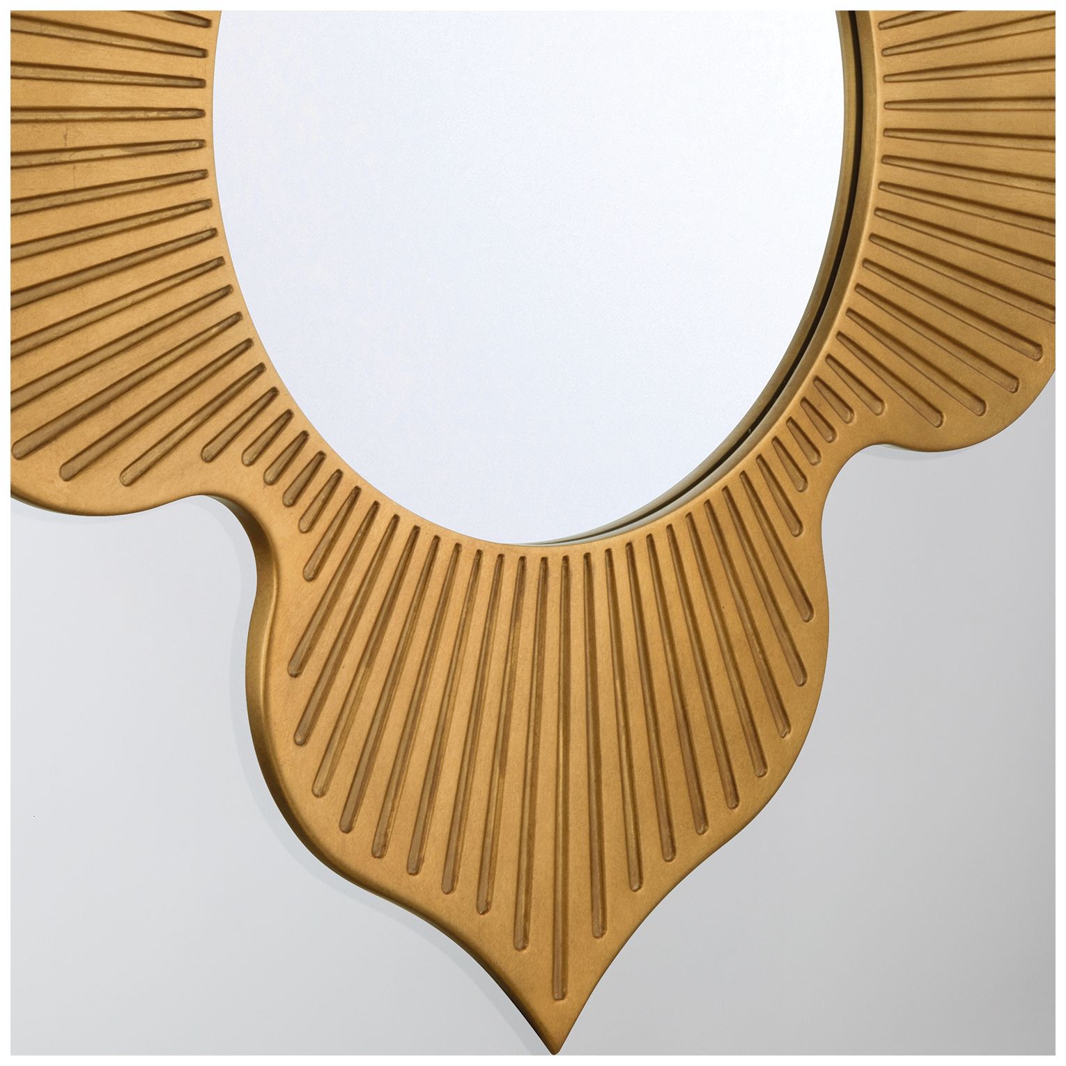 Image 3 Tullos 48'' Burnished Brass Mirror more views