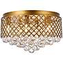 3_Tully 18" Wide Brass 6-Light Ceiling Light