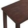 Tulsa 46" Wide Espresso Wood Rectangular Bar Table