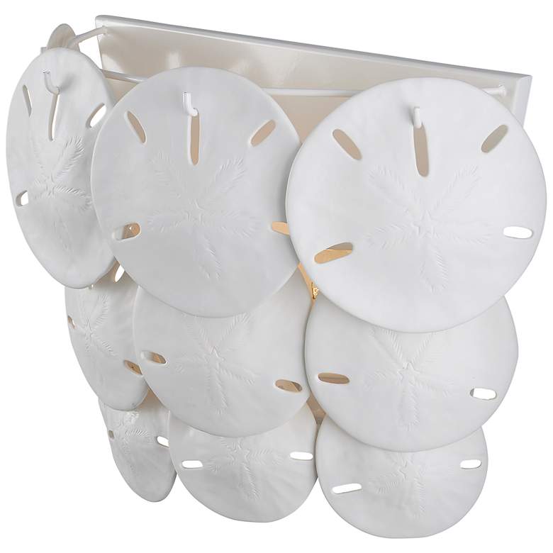 Image 2 Tulum White Wall Sconce more views