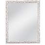 1_Tuolumene Distressed White 40" x 50" Rectangular Wall Mirror