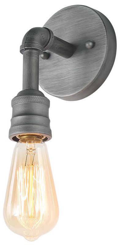 Image 3 Tur 1-Light 4.7" Wide Aged Silver Wall Sconce more views