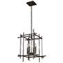 Tura 15.8" Wide 4-Light Oil Rubbed Bronze Small Chandelier