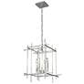 Tura 16 3/4" Wide Vintage Platinum 4-Light Chandelier