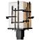 Tura 17.4"H Coastal Oil Rubbed Bronze Outdoor Post Light w/ Opal Shade